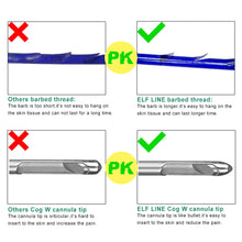 Load image into Gallery viewer, PDO Thread Cog 3D Big V Lifting Thread 18G-100mm 20pcs