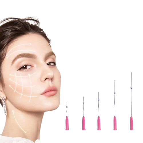 PDO Mono Smooth Collagen Threads for Face Lift 26G60mm - 20pcs