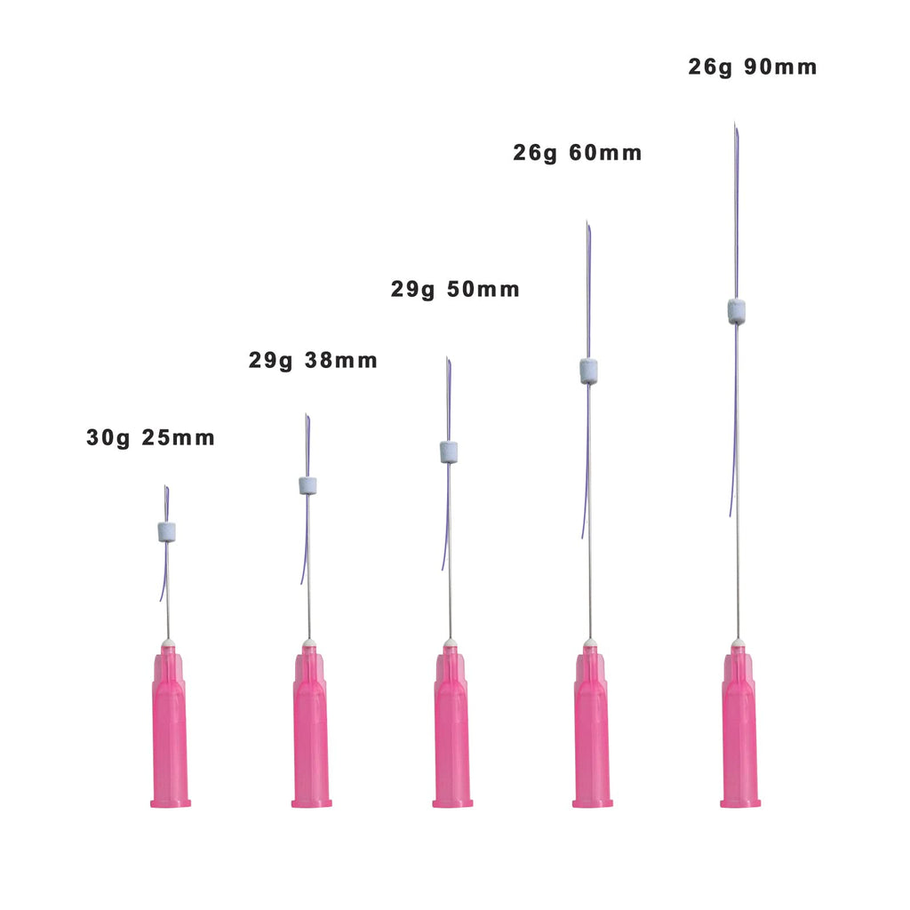 PDO Mono Smooth Collagen Threads for Face Lift 26G60mm - 20pcs