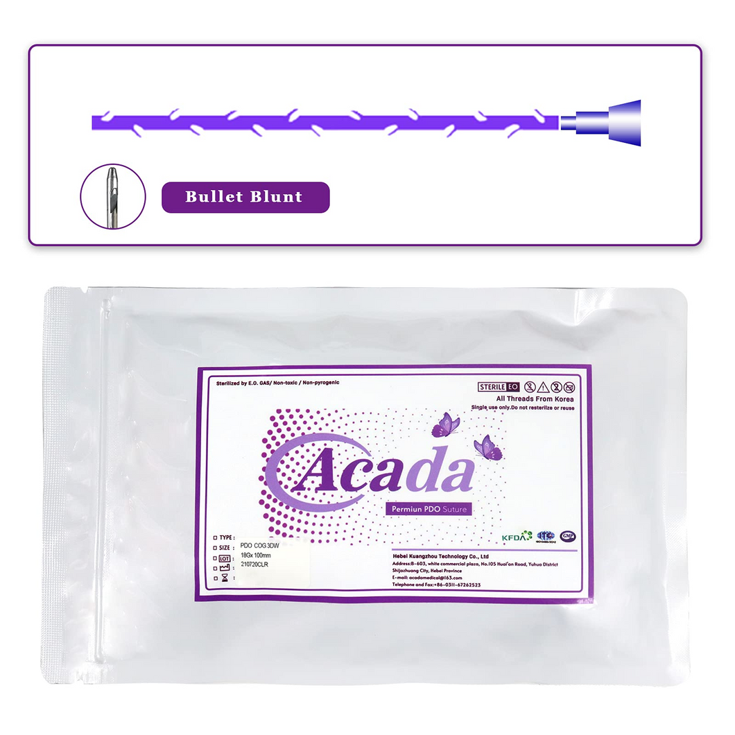 PDO Thread Cog 3D Big V Lifting Thread 18G-100mm 20pcs