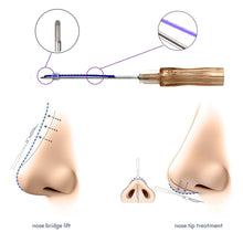 Load image into Gallery viewer, Nasal Thread Cog PDO Threads for Nose Dorsum Lift, L-Type Blunt 20pcs
