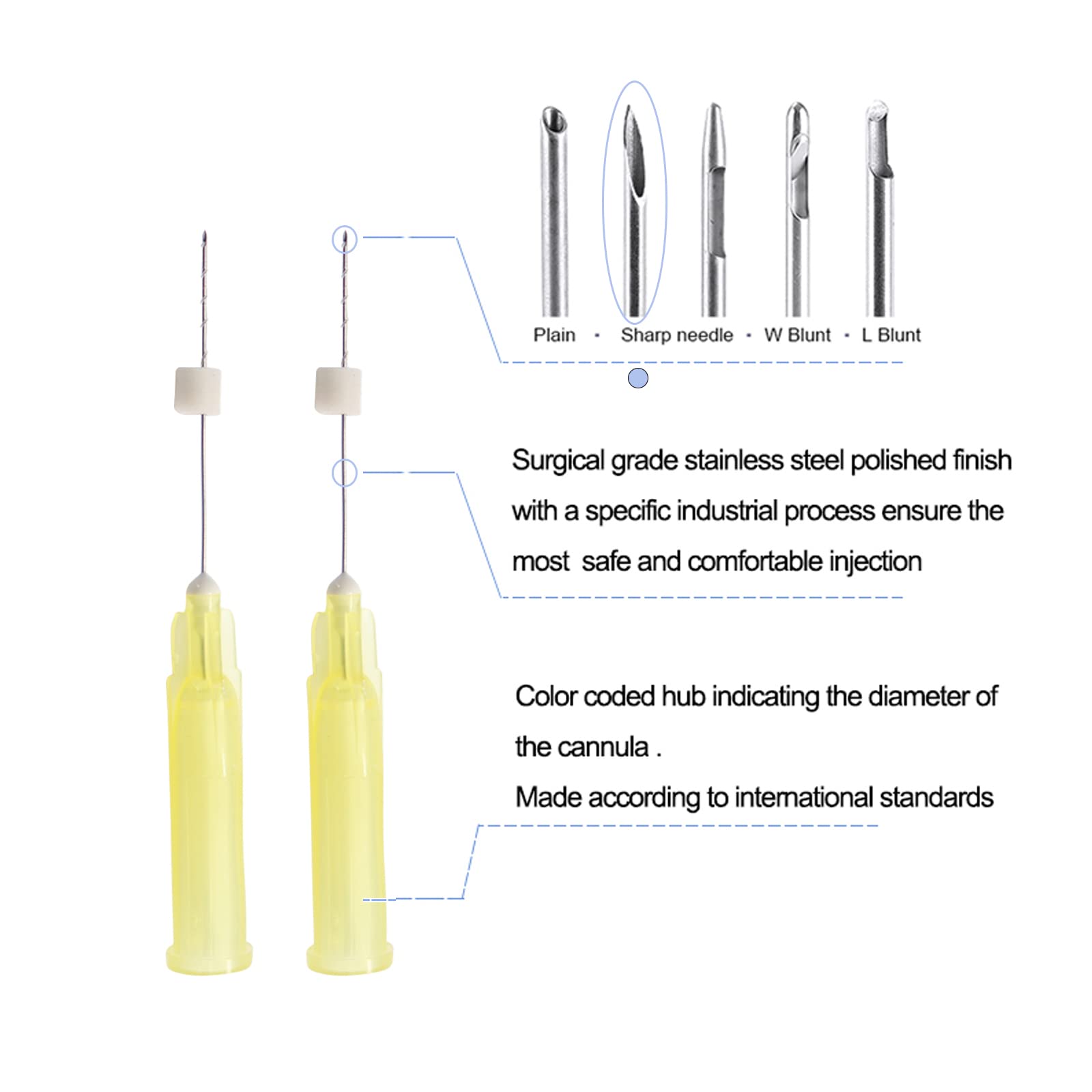 PCL Threads Lift Mono Screw Type 30G-25mm 20pcs for Face/Whole Body