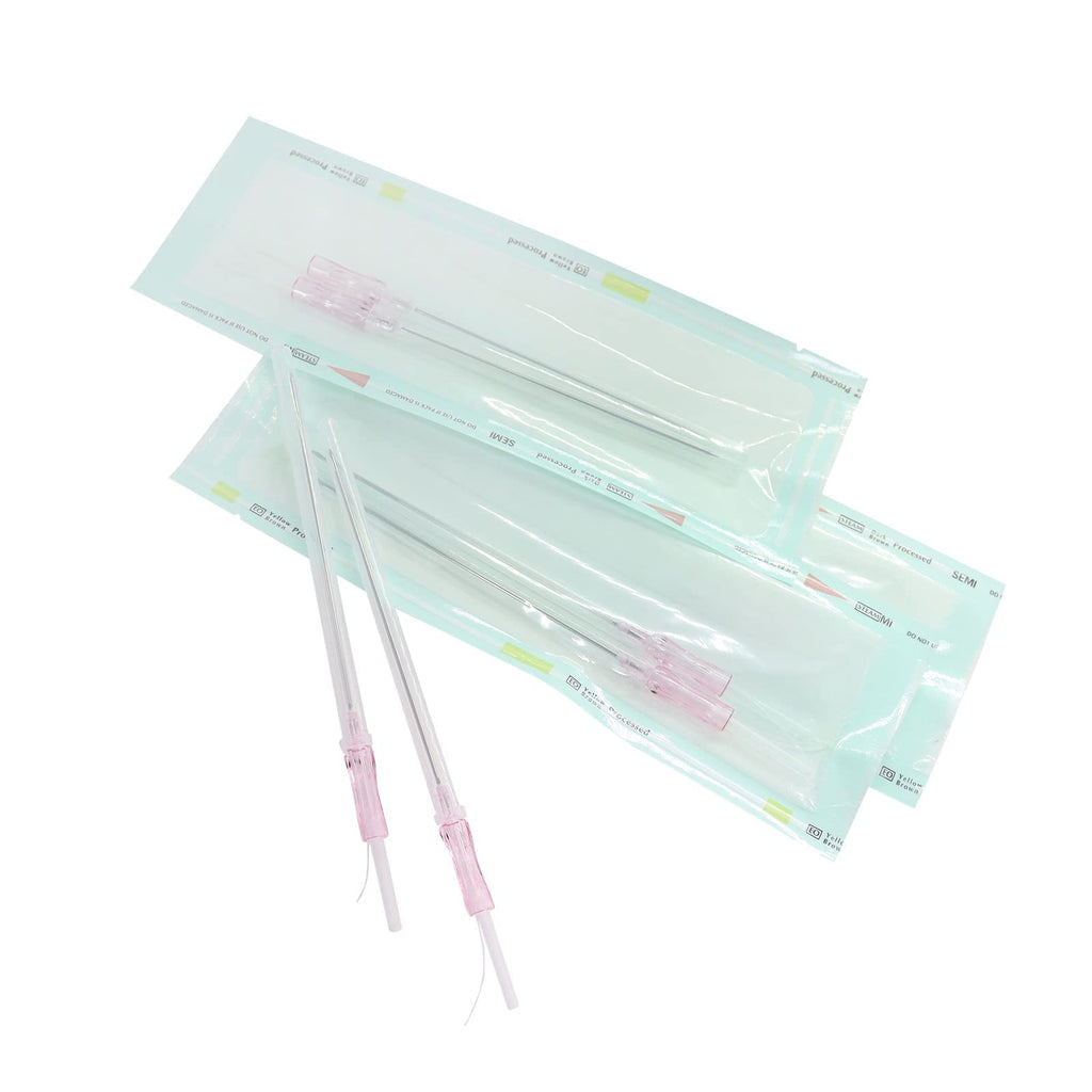 Bulk - PCL Face Lift Threads Cog 3D 360R Bi-direction Cog Type B Blunt 500pcs 19G-100mm